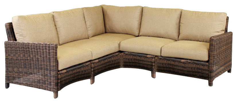 Del Ray Sectional, Cayenne