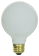Sunlite 40 Watt G25 Globe, Medium Base, White