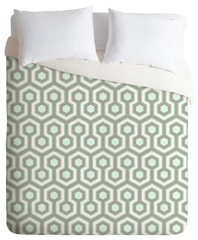 Deny Designs Caroline Okun Icicle Duvet Cover - Lightweight