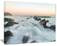 "Bay of Biscay Sunrise Waves" Extra Large Wall Art Landscape, 40"x30"
