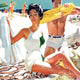 "Gorgeous Decoy" Painting Print on Canvas by Robert Meyers