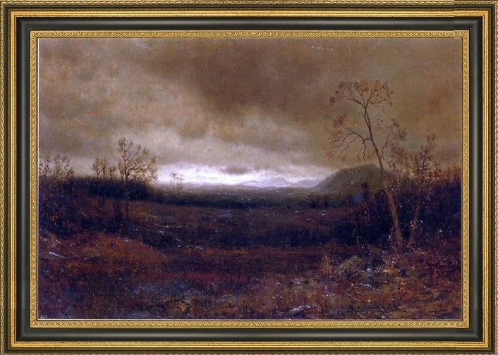 Jervis McEntee After the Storm Framed Premium Canvas Print, 18"x27"