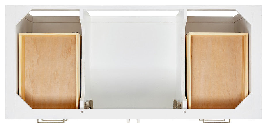 Ariel Magnolia 49" Oval Sink Bath Vanity Carrara Marble Gray