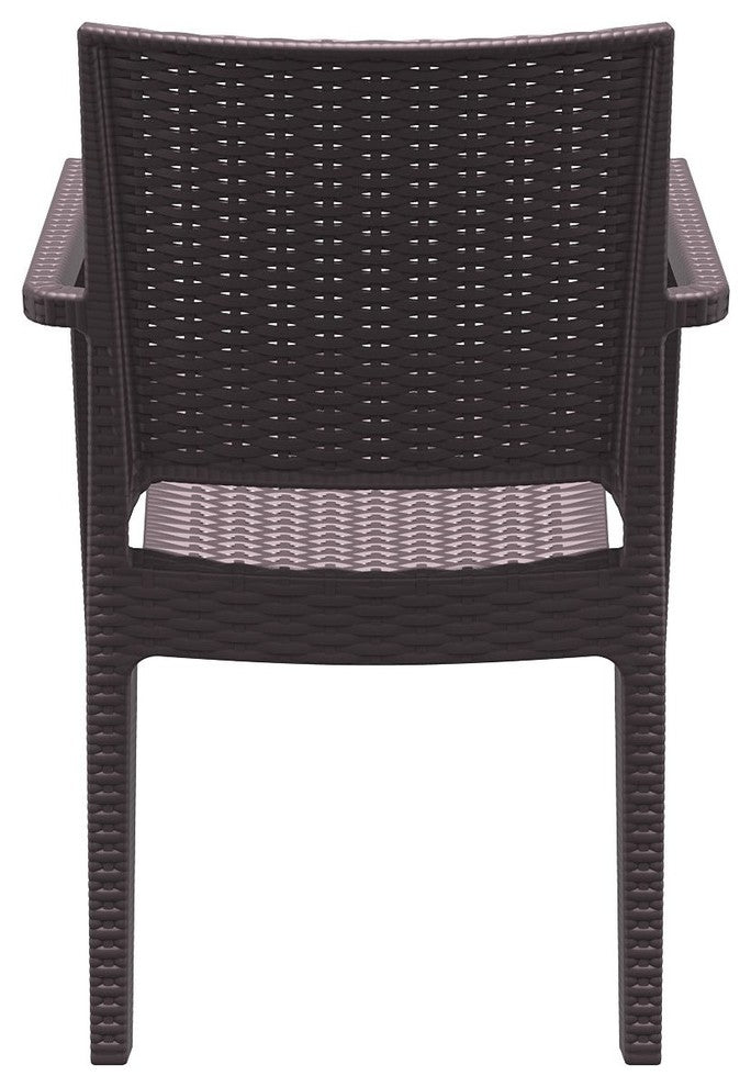 Compamia Ibiza Outdoor Dining Armchairs, Set of 2, Brown
