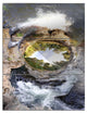 "Wild River Tube" Photography Metal Wall Art, 3 Panels, 28"x36"