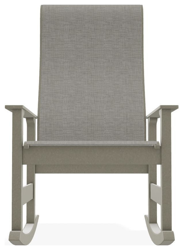 Leeward Sling Outdoor Supreme Rocker, Burke/Storm