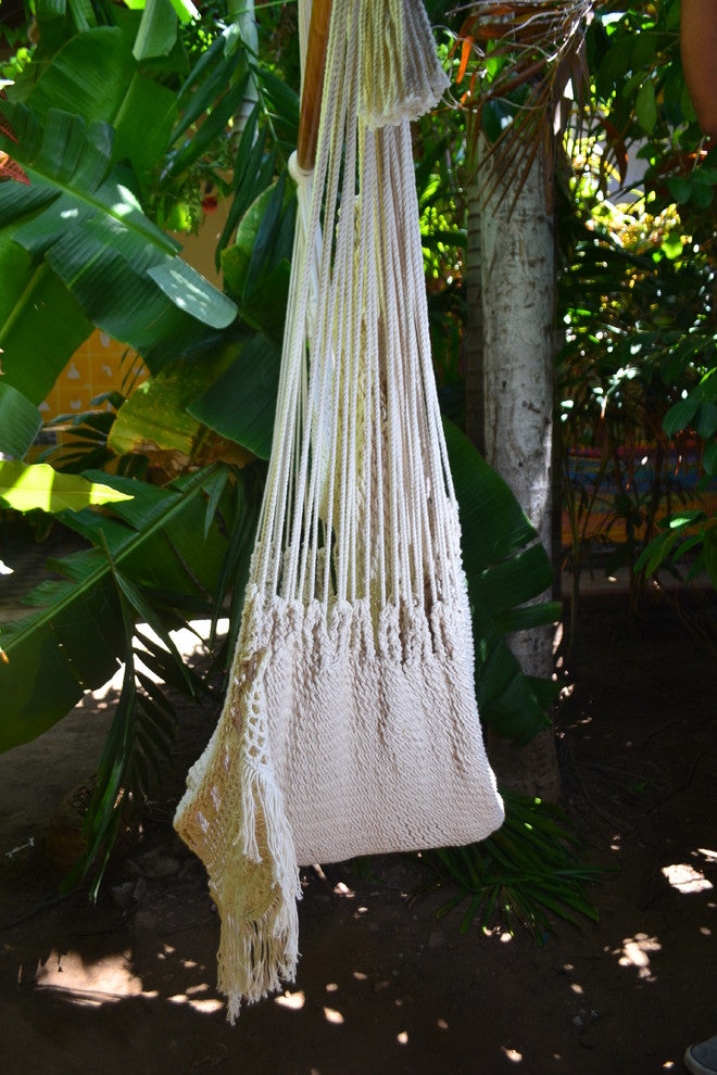 Macrame Hammock Chair, Hanging Chair, Indoor or Outdoor Chair
