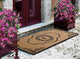 First Impression Hand Crafted Abrilina Entry Monogram Double Doormat,(30"x48"),