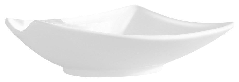 Fine Fixtures White Vitreous China Modern Vessel Sink