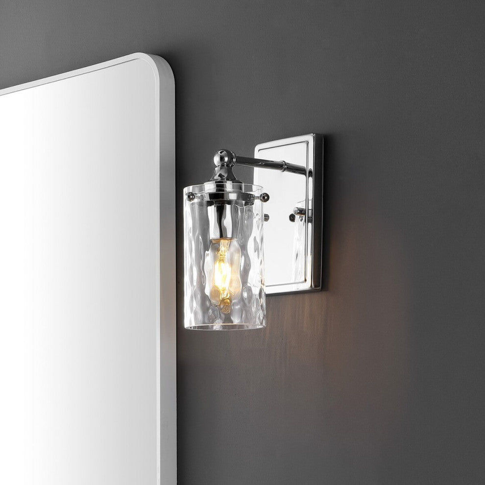 Safavieh Jobie 7" Wall Sconce, Chrome