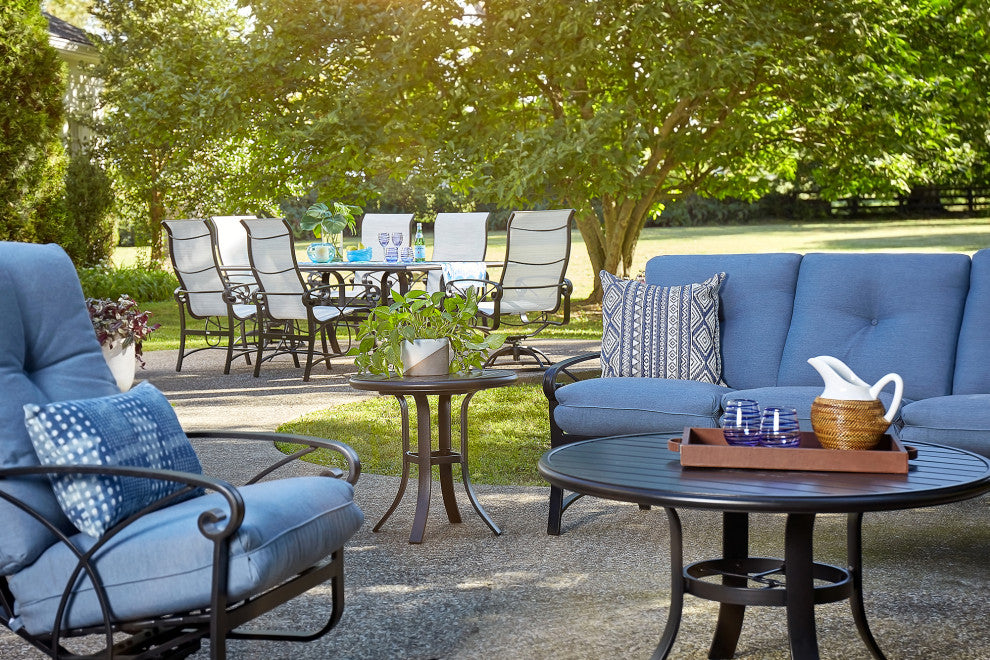 Palazzo Cushion Swivel Rocker Lounge Chair