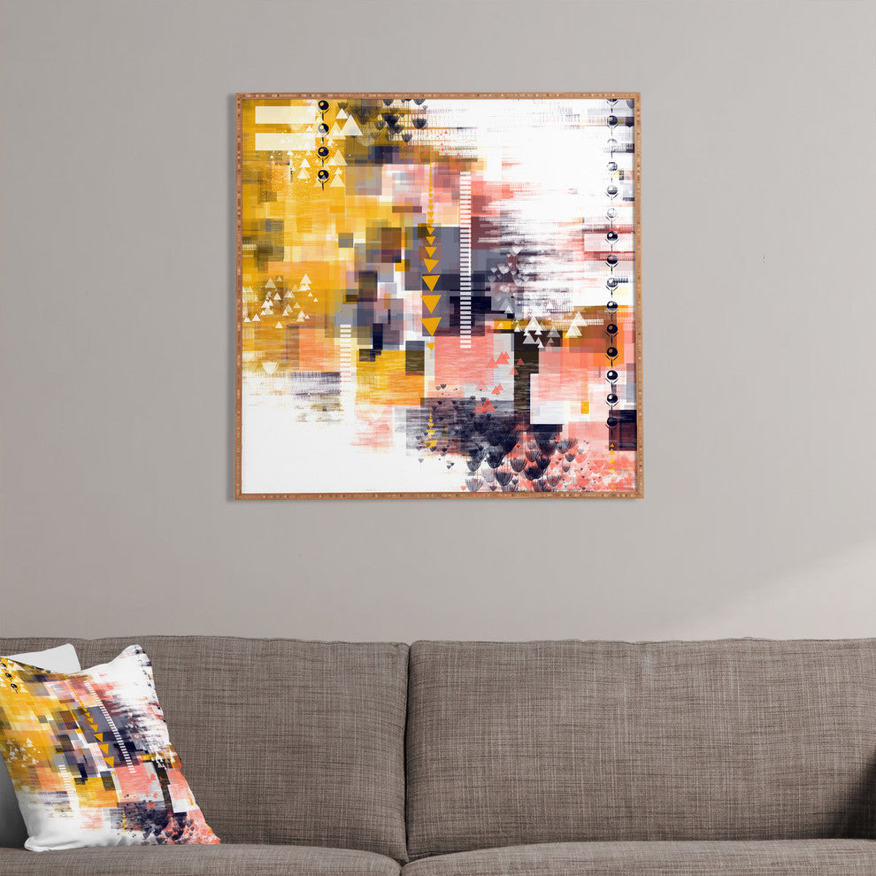 Deny Designs Jenean Morrison Charade Framed Wall Art
