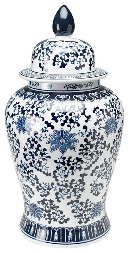 24" Porcelain Urn