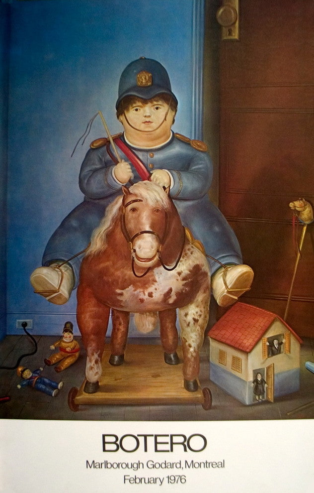 Fernando Botero, Child on Horse, 1975, Artwork