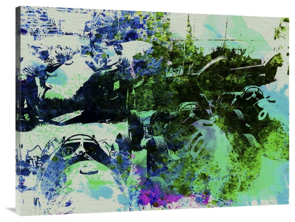 "Ferrari Grand Prix Pit" Fine Art Print