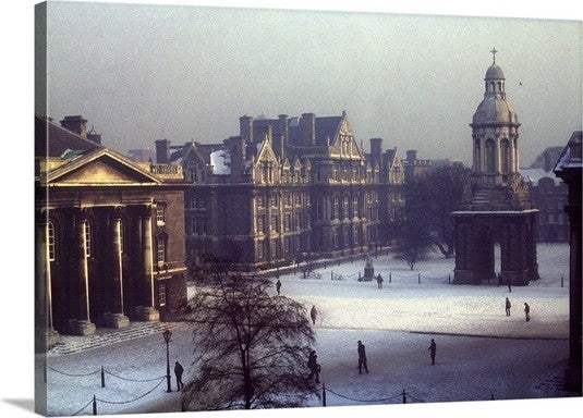 "Trinity College, Dublin, Ireland" Canvas Art, 24"x16"x1.25"