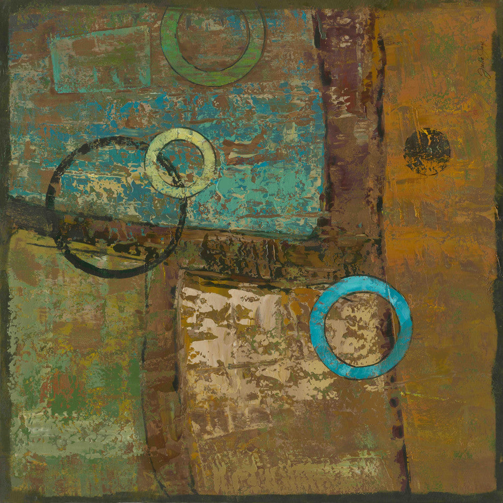 "Urban Spaces" Painting Print on Wrapped Canvas by Julie Joy