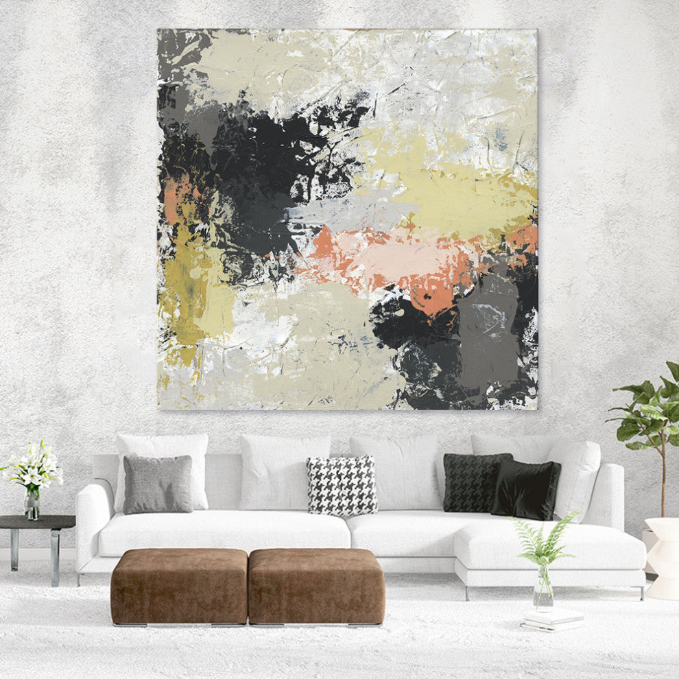 "Gossamer Cloud II" Fine Art Giant Canvas Print, 72"x72"