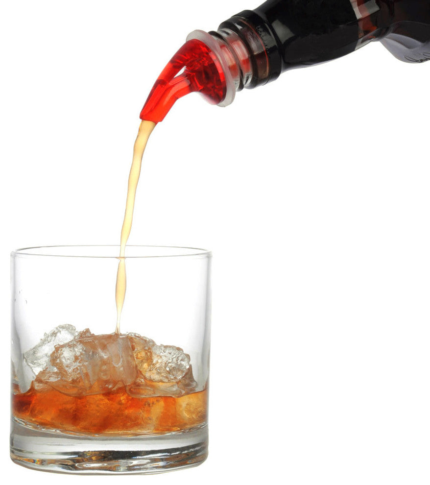 Measured Pour Spouts 1 oz. Pourer, Red, Set of 3