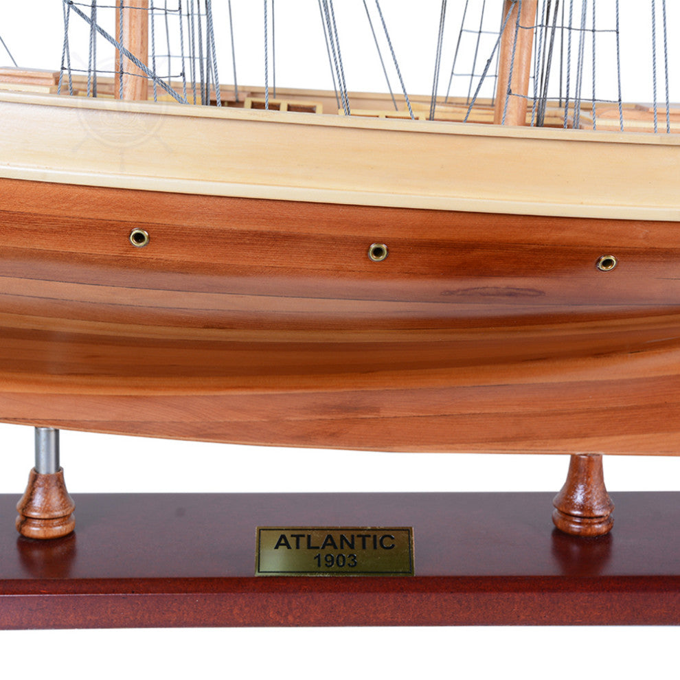 Atlantic Yacht Wooden model sailing boat