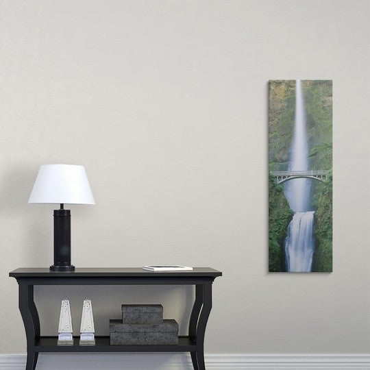 "Multnomah Falls OR" Canvas Art, 12"x36"x1.25"