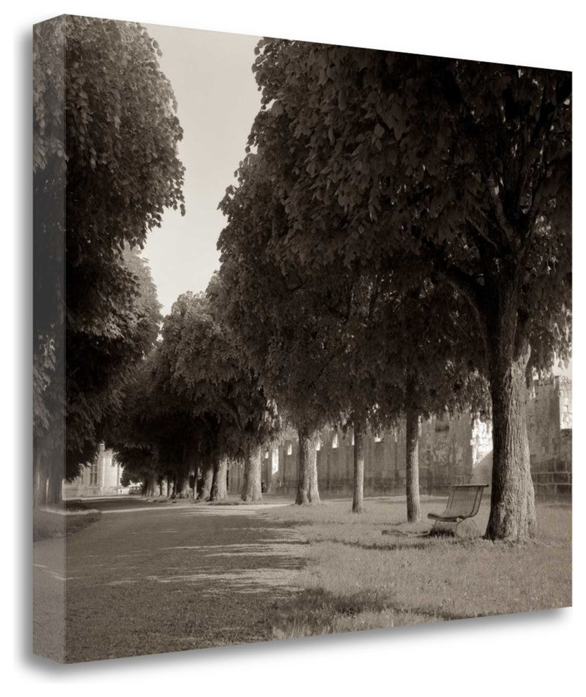 "Banc De Jardin - 46" By Alan Blaustein, Giclee Print on Gallery Wrap Canvas
