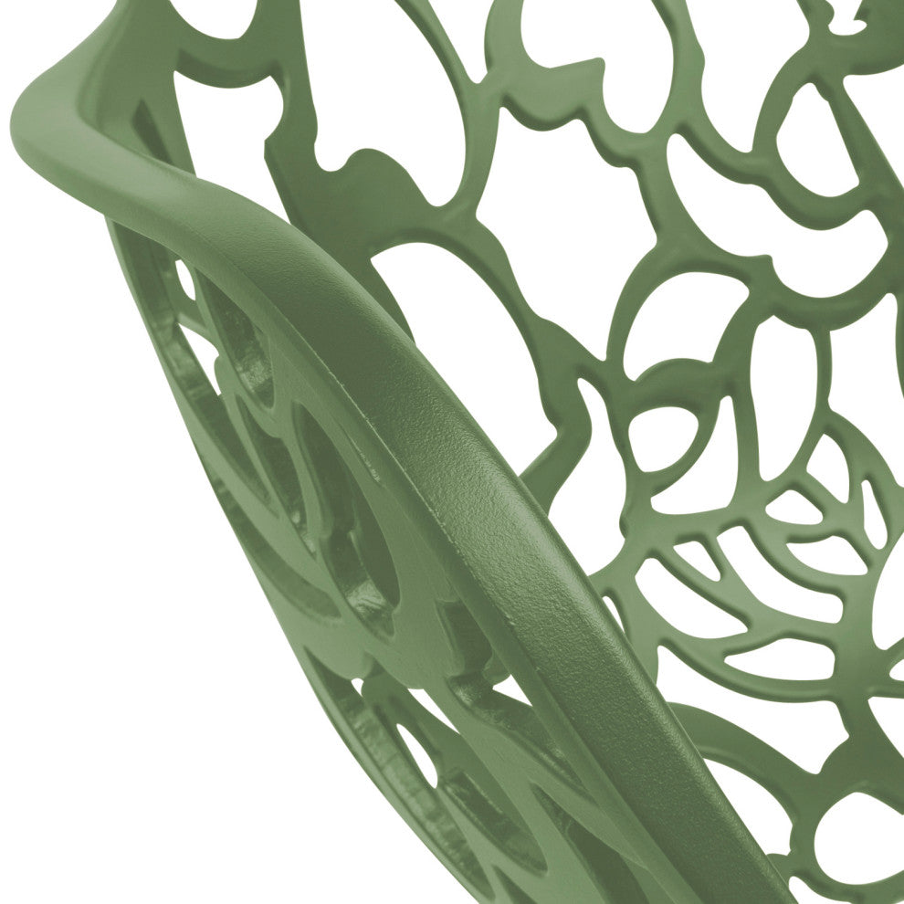 LeisureMod Modern Devon Aluminum Chair