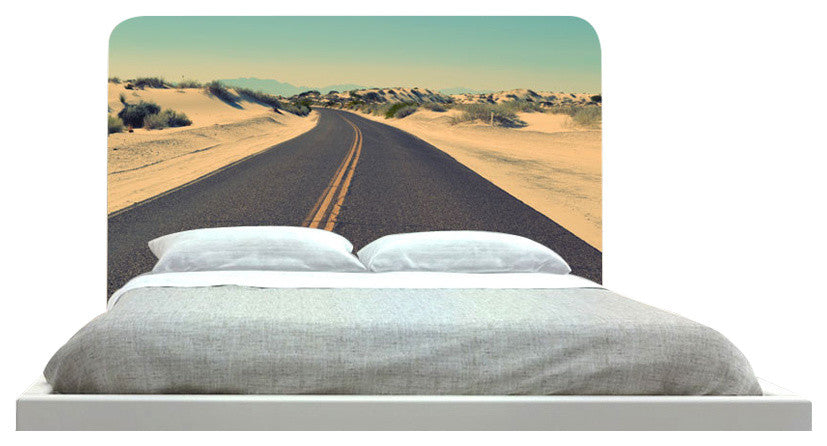 "Street Through Desert" Headboard