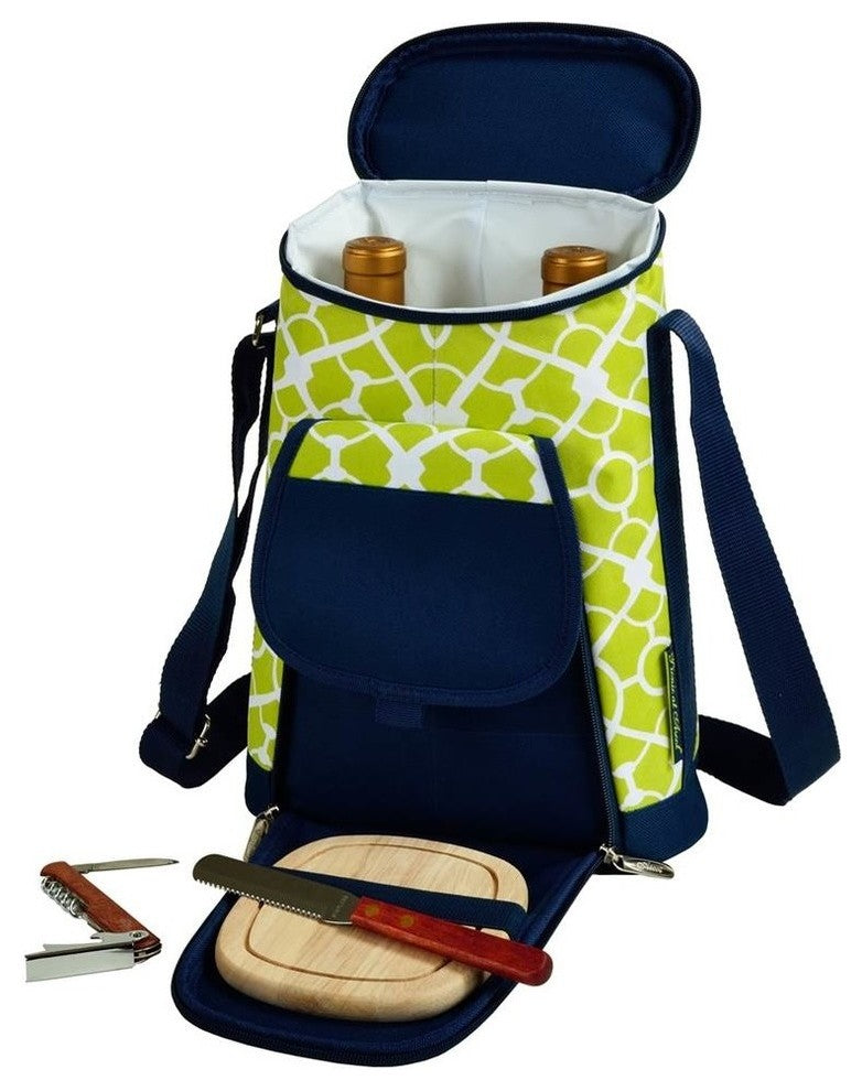 Wine and Cheese Cooler, Trellis Green