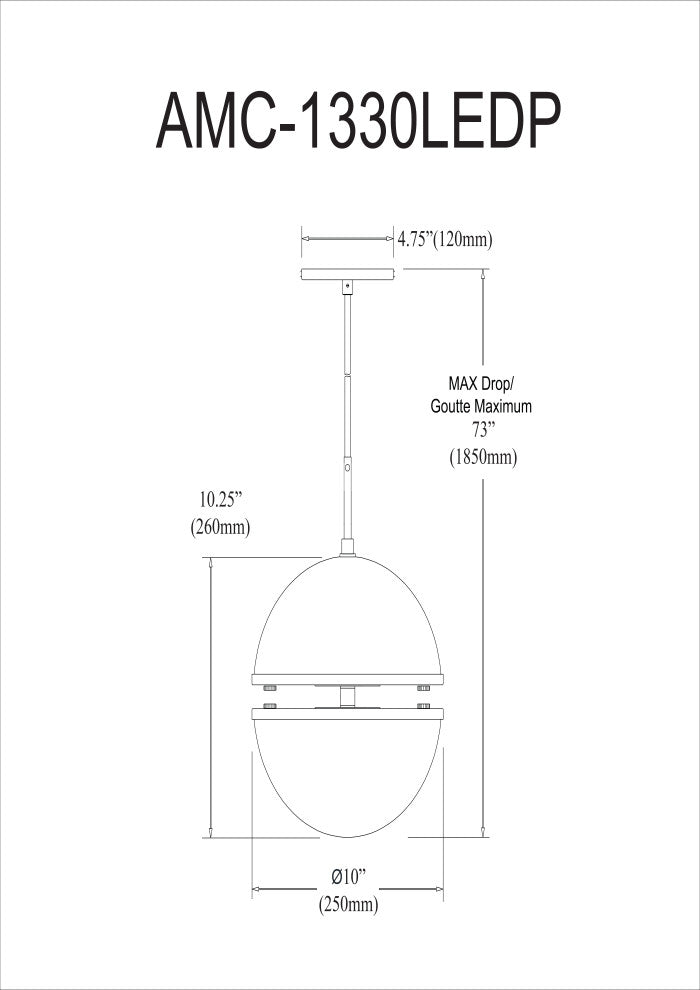 Modern Modern Pendant Light Atomic, Matte Black