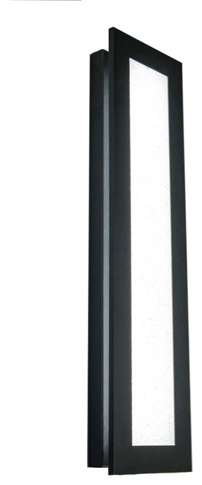 Frost 28" LED Outdoor Wall-Light 3000K, Black