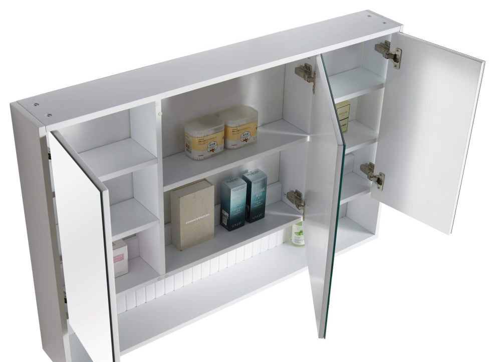 Venezian 18" Medicine Cabinet, White, 45"