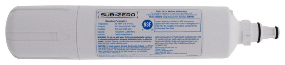 1 PACK Sub-Zero 4204490 Refrigerator Water Filter Subzero