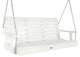 Riverside Porch Swing 5', Coconut White