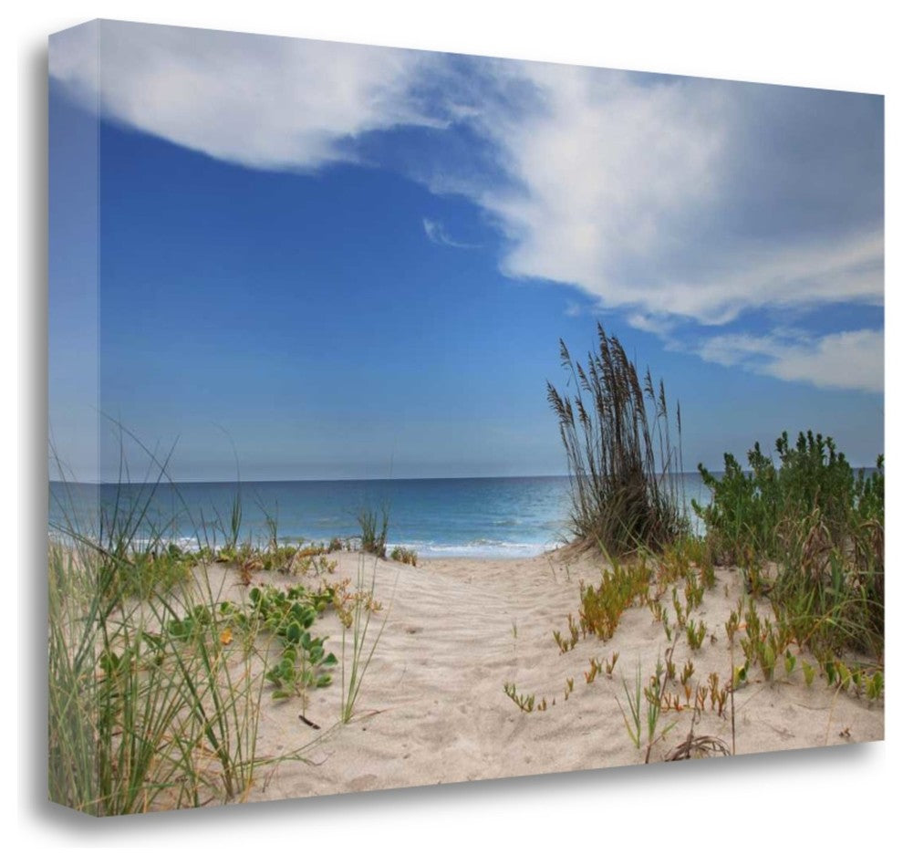 "Dune Trail" By Brent Anderson,Ready to Hang Giclee Print on Gallery Wrap Canvas