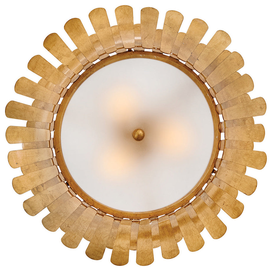 Hinkley Reina Medium Tapered Chandelier, Distressed Brass