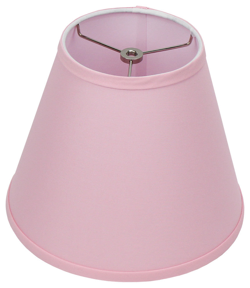 Fenchel Shades 6"x11"x9" Spider Attachment Empire Lamp Shade, Linen Peony