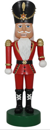 12' Tall Polyresin Nutcracker