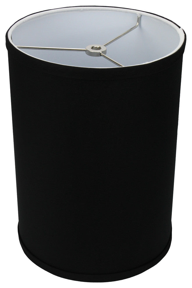 Fenchel Shades, 8"x8"x11" Spider Attachment Drum Lamp Shade, Linen