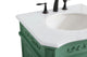 Bathroom Vanity, Vintage Mint, 27", Single Sink