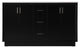 54" SIngle Bathroom Vanity, Black