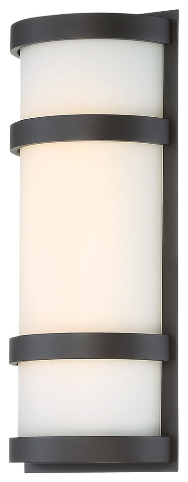 LED Outdoor Wall Sconce, Bronze