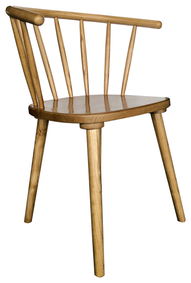 Scandinavian Norman Dining Chair - M2 - Natural