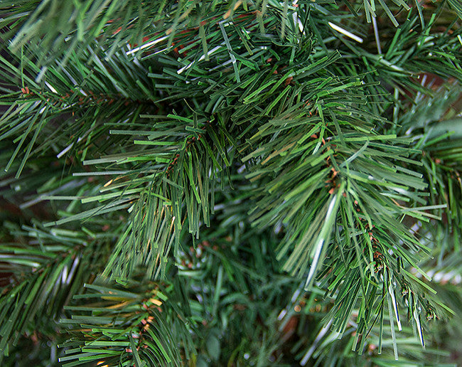 4.5' X, 24" Traditional Woodland Alpine Artificial Christmas Tree, Unlit