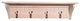 Wood Wall Hanging Coat Rack Display Room Shelf