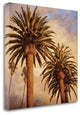 "Fog Over Canary Palms" By Rick Garcia, Giclee Print on Gallery Wrap Canvas