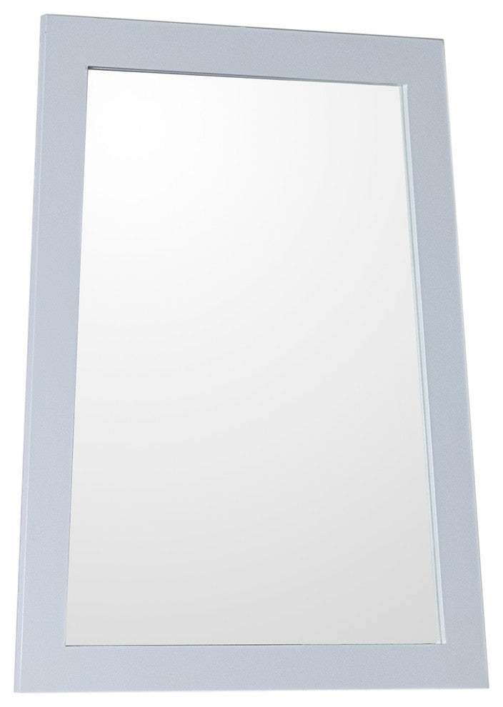 Arlo Ladder-Shaped Framed Mirror, White
