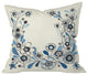 Deny Designs Cori Dantini Modern Delft Floral Outdoor Throw Pillow