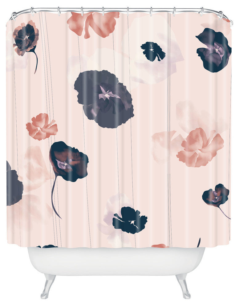 Deny Designs Khristian A Howell Mademoiselle In Pink Shower Curtain