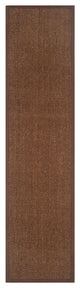 Natural Fiber Nf443D Rug, Brown/Brown, 2'6" X 6'0"